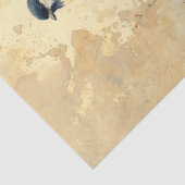 ヴィンテージ魅力的の花 薄葉紙 (詳細)