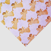 ヴィンテージ魅力的クリスマスエンジェルティッシュペーパー 薄葉紙 (詳細)