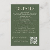 ヴィンテージ魅惑の森 エンクロージャーカード (正面)