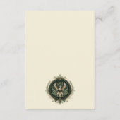 ヴィンテージ魅惑の森 エンクロージャーカード (裏面)