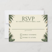 ヴィンテージ魅惑の森 出欠カード (正面)