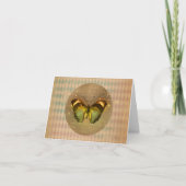 ヴィンテージ魅惑の蝶 カード (正面)