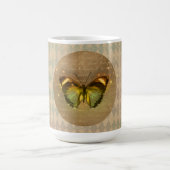ヴィンテージ魅惑の蝶 コーヒーマグカップ (中央)
