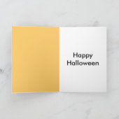 ヴィンテージ魔女と黒猫 カード (内部)