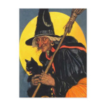 ヴィンテージ魔女と黒猫