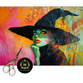 ヴィンテージ魔女ハロウィーンデクページ 薄葉紙