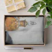 ヴィンテージ魔女ハロウィーンデクページ 薄葉紙 (ギフト)