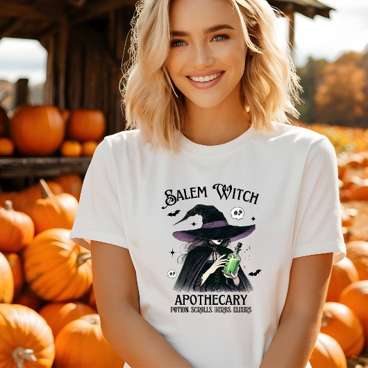 ヴィンテージ魔女ハロウィーンTシャツ Tシャツ