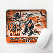 ヴィンテージ魔女パーティーゲーム マウスパッド (マウス)