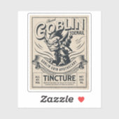 ヴィンテージ魔女ポションラベルハロウィーン装飾 シール (シート)