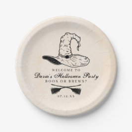 ヴィンテージ魔女 ペーパープレート