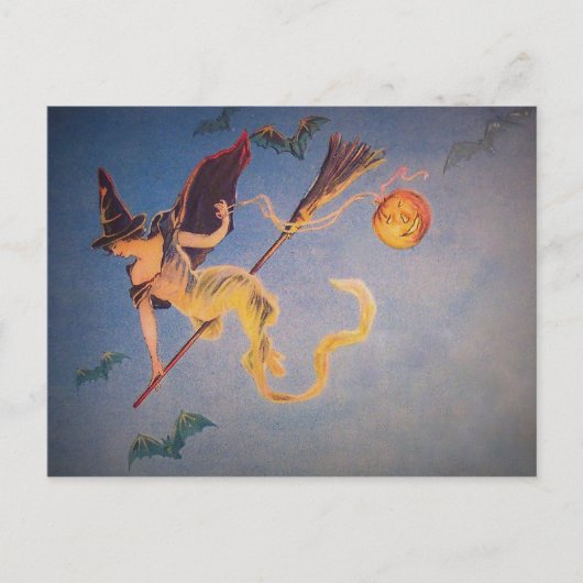 ヴィンテージ魔女 ポストカード (正面)