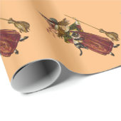 ヴィンテージ魔女 ラッピングペーパー (ロールコーナー)