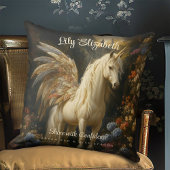 ヴィンテージ魔法のペガサス幼児部屋の妖精 クッション