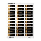 ヴィンテージ魔法アクトラビットハットトリック住所 シール (フルシート)