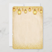 ヴィンテージ魔法アップルの目の赤ちゃんシャワー 招待状 (裏面)