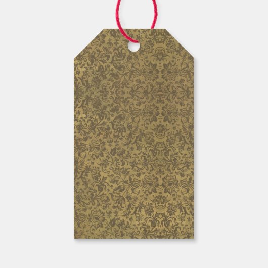 ヴィンテージ魔法クリスマスプレゼントラベル ギフトタグ (裏面)