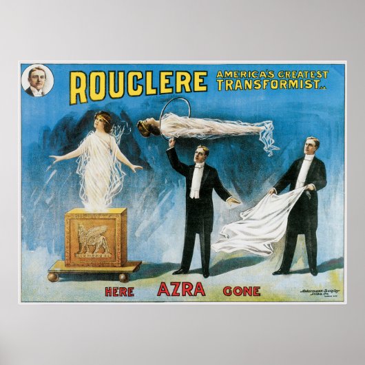 ヴィンテージ魔法ポスターアート ポスター (正面)