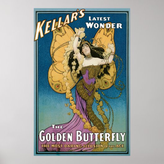 ヴィンテージ魔法ポスターアート ポスター (正面)