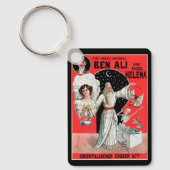 ヴィンテージ魔法ポスターザ素晴らしオリジナルベンアリ キーホルダー (正面)