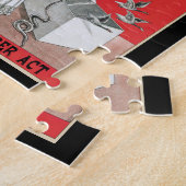 ヴィンテージ魔法ポスターザ素晴らしオリジナルベンアリ ジグソーパズル (側面)