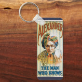ヴィンテージ魔法ポスター、アレクサンダー、知り合い キーホルダー (正面)