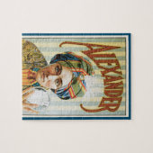 ヴィンテージ魔法ポスター、アレクサンダー、知り合い ジグソーパズル (横)