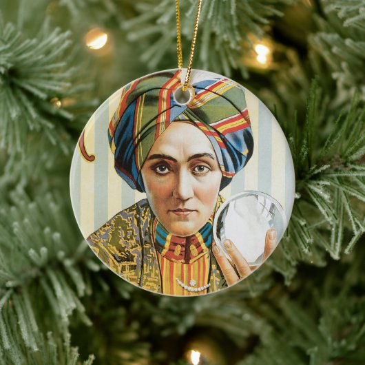 ヴィンテージ魔法ポスター、アレクサンダー、知り合い セラミックオーナメント (ツリー)