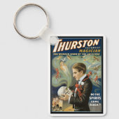 ヴィンテージ魔法ポスター、ザ・マジシャン素晴らしサーストン キーホルダー (正面)