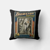 ヴィンテージ魔法ポスター、ザ・マジシャン素晴らしサーストン クッション (裏面)