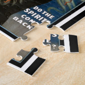 ヴィンテージ魔法ポスター、ザ・マジシャン素晴らしサーストン ジグソーパズル (側面)