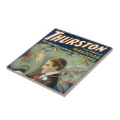 ヴィンテージ魔法ポスター、ザ・マジシャン素晴らしサーストン タイル (側面)