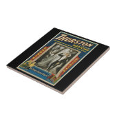 ヴィンテージ魔法ポスター、ザ・マジシャン素晴らしサーストン タイル (側面)