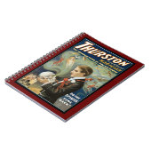 ヴィンテージ魔法ポスター、ザ・マジシャン素晴らしサーストン ノートブック (左側)