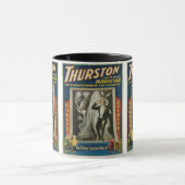 ヴィンテージ魔法ポスター、ザ・マジシャン素晴らしサーストン マグカップ (中央)