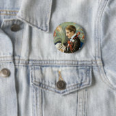 ヴィンテージ魔法ポスター、ザ・マジシャン素晴らしサーストン 缶バッジ (インサイチュ)