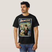 ヴィンテージ魔法ポスター、ザ・マジシャン素晴らしサーストン Tシャツ (正面フル)