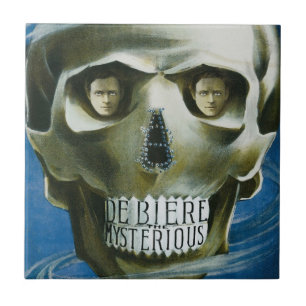 ヴィンテージ魔法ポスター、デビエール謎 タイル