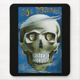 ヴィンテージ魔法ポスター、デビエール謎 マウスパッド