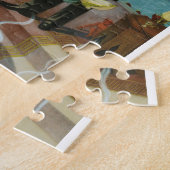 ヴィンテージ魔法ポスター、マジシャンハリーケラー ジグソーパズル (側面)