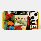 ヴィンテージ魔法ポスター、マジシャン素晴らし・カーター Case-Mate iPhoneケース (裏面 (横))