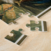 ヴィンテージ魔法ポスター、マジシャン・フレデリック・バンクロフト ジグソーパズル (側面)