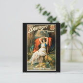 ヴィンテージ魔法ポスター、マジシャン・フレデリック・バンクロフト ポストカード (スタンド正面)