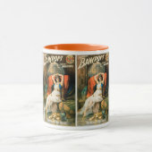 ヴィンテージ魔法ポスター、マジシャン・フレデリック・バンクロフト マグカップ (中央)