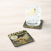 ヴィンテージ魔法ポスター、マジシャンBancroft and Lion コースター (右側)