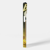 ヴィンテージ魔法ポスター、マジシャンBancroft and Lion Case-Mate iPhoneケース (裏面 / 右)