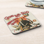 ヴィンテージ魔法ポスター、マジシャンChung Ling Soo コースター (左側)