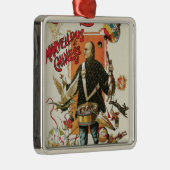 ヴィンテージ魔法ポスター、マジシャンChung Ling Soo メタルオーナメント (右)