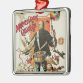 ヴィンテージ魔法ポスター、マジシャンChung Ling Soo メタルオーナメント (左)