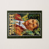 ヴィンテージ魔法ポスター、伝説的なベネボル教授 ジグソーパズル (横)